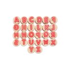 Holzstempel Gro�buchstaben,