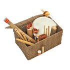 Naturger�usche-Set, 19 Effekt-Instrumente im Bambuskorb, ab 3 Jahre
