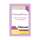 Notenr�tsel I, Spielkarten f�r den magischen Zylinder, 5-12 Jahre