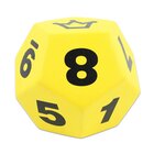 Riesiger Schulw�rfel mit Elefantenhaut GELB