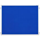 Compra Stellwand Einh�ngetafel - Stoffbezug blau, 120 x 150 cm (ohne Stative)