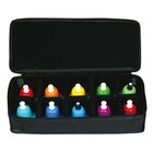 Gestimmte Schlag-Glocken, diatonisch, 10 St�ck mit Tasche, ab 3 Jahre