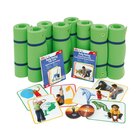 Yoga-Klassenset, 8 Gymnastikmatten, 2 Yoga-Kartens�tze inkl. CD, ab 6 Jahre