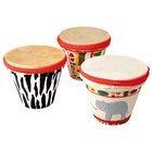 Trommel-Bausatz f�r 10 Tont�pfe, ab 4 Jahre