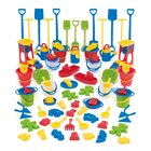 dantoy� Sandspiel Sortiment KIGA Packung, 84 Teile Sandspielzeug