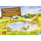 Kamishibai Bildkartenset inkl. CD - Das Wasser geh�rt allen. Ein M�rchen aus Afrika, 4-10 Jahre