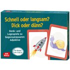 Schnell oder langsam? Dick oder d�nn?, 3-6 Jahre