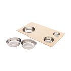 Arbeitsplatte mit Schüsseln, Zubeh�r-Set f�r die Sandstation