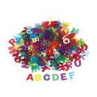 Buchstaben bunt transparent