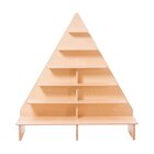 Ern�hrungspyramide, Holzregal