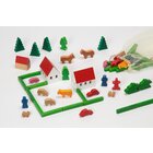 H�user mit Figuren, ab 3 Jahre