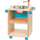 Krippenspielm�bel Sp�ltisch t�rkis