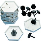 Prismo Kreiselrahmen klein 10er-Set durchgef�rbt