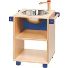 Krippenspielm�bel Sp�ltisch blau