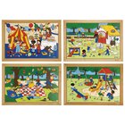 Puzzles Kinderaktivit�ten - Vierer-Set, ab 3 Jahre