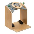 Educo Lenkrad und Armaturenbrett aus Holz mit Bildschirm - neue Version!