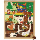 Puzzle dr�ber und drunter - der Wald, ab 5 Jahre