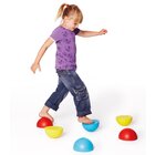 Gonge� Kunststoffhalbkugeln farbig, 6er-Set, ab 3 Jahre