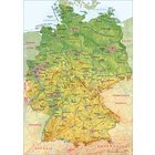 Lernteppich Deutschland physisch, Ma�stab  1:500.000