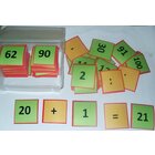 Hunderter-Teppichfliesen Satz in Box