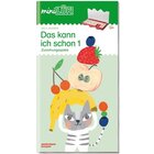 miniL�K Das kann ich schon 1, �bungsheft, 4-6 Jahre