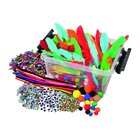 Kreativ-Set-Box, Bastelmaterial-Sammlung, ab 3 Jahre