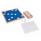 Hunderterbrett mit R�mischen Ziffern und separater Kontrolltafel, ab 9 Jahre