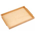 Einfaches Holztablett: gro�, 44 x 31 x 3,5 cm