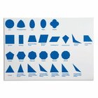 Kontrollkarte f�r die geometrische Kommode, ab 4 Jahre