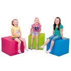 P�nz Spiel- und Sitzw�rfel pink, 50 x 45 cm