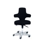 Sanus B�rostuhl Variowip, Sitzh�he 40-49 cm cm, Stoff, schwarz, mit Feststeller