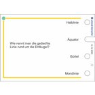 St�pselkarten 'Die Welt und Europa'
