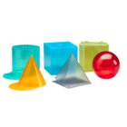 K�rperformensatz transparent in 6 Farben (6 Teile)