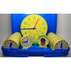 Lernuhr Klassensatz aus RE-Plastic� im Koffer