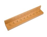 Aufh�ngevorrichtung f�r kurze Perlenketten