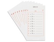 Aufgabenbl�tter zur Addition - 5 S�tze, ab 5 Jahre