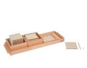 Neunerspiel, Einf�hrung in das Dezimalsystem, lose Perlen, Kunststoff Nienhuis