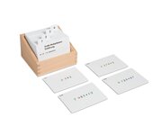 Kasten mit Aufgabenkarten f�r das gro�e Multiplikationsbrett, ab 7 Jahre