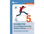 10-Minuten-Grundlagentraining Mathematik, Buch, Klasse 5