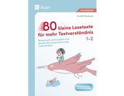 80 kleine Lesetexte f�r mehr Textverst�ndnis, Buch, 1. und 2. Klasse