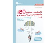 80 kleine Lesetexte f�r mehr Textverst�ndnis, Buch, 3. und 4. Klasse