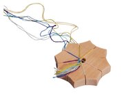 1 Kn�pfstern mit Anleitung, ab 6 Jahre