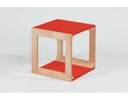 W�rfel einfach rot