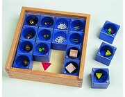 Klangmemo, 16 Klangw�rfel im Holzkasten, ab 3 Jahre