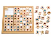 Juwelen-Sudoky 9 x 9, Logikspiel mit Farben, ab 4 Jahre