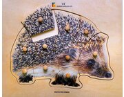 Holz-Puzzle Igel mit gro�en Griffen, ab 2 Jahre