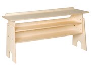 Tisch f�r die Glocken und Klangst�be