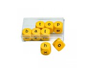 Buchstabenw�rfel 18 mm, 8 St�ck, ab 6 Jahre