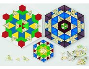 Prismo Glitzer Dreiecke 100 St�ck Gold durchgef�rbt, ab 4 Jahre