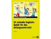 54 schnelle Englisch-Spiele f.d. Anfangsunterricht, Mappe, Klasse 1